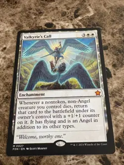 VALKYRIE'S CALL Magic MTG Foundations - Image 1
