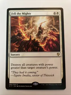 Fell the Mighty Commander 2017 Regular - Image 1