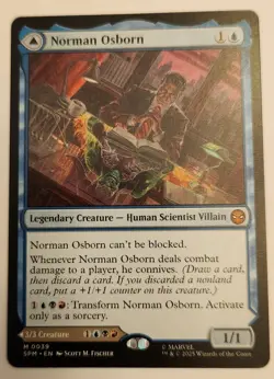 Norman Osborn Marvel's Spider-Man #39 Mythic Regular NM+ - Image 1