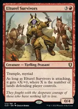 Elturel Survivors [Commander Legends: Battle for Baldur's Gate] Magic MTG - Image 1