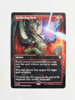 Deflecting Swat (Borderless) Commander Masters MTG - Image 1