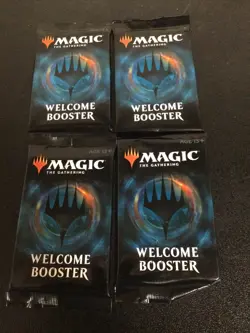 4x MtG Welcome Booster Core 2021 Sealed Magic The Gathering - Image 1