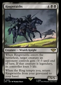 [MTG] Ringwraiths (0284) (LTR) NM - Image 1
