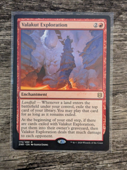 MTG: Valakut Exploration (Zendikar Rising)(RARE) - Image 1