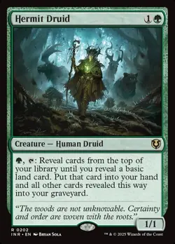 Hermit Druid #0202 MTG Innistrad Remastered Rare Near Mint - Image 1