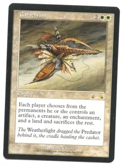 Cataclysm from Exodus Set - Magic The Gathering MP Condition-j8pt - Image 1