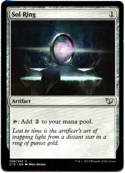 SOL RING 259 MAGIC: THE GATHERING COMMANDER 2013 (C13) UNCOMMON - Image 1