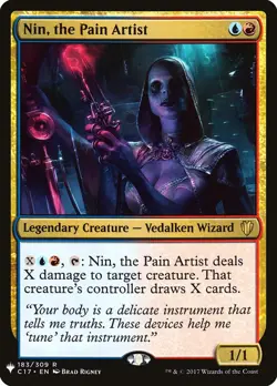Nin, the Pain Artist [The List] Magic MTG - Image 1
