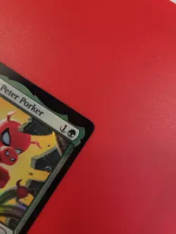 *FOIL* promo Spider-Ham, Peter Porker. Spider-Man Commander Party. LP. MTG. - Image 5