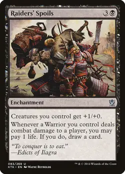Raiders' Spoils [Khans of Tarkir] Magic MTG - Image 1