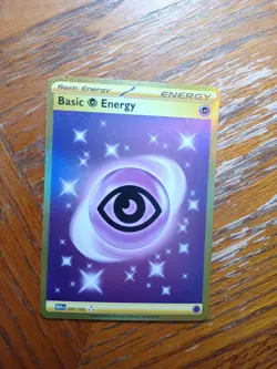 Basic Psychic Energy 207/165 Hyper Rare Gold Scarlet & Violet 151 Pokemon Card - Image 1