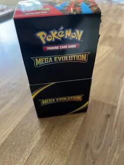 Pokemon TCG Mega Evolution Half Booster Box - unsealed (18 packs) - Image 1
