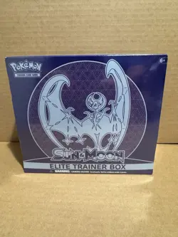 Pokemon Sun and Moon Lunala Elite Trainer Box (Imperfect Box Factory Sealed) - Image 1