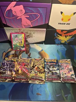 Pokemon Sword & Shield Astral Radiance Blister Booster Pack Complete Art Set - Image 1
