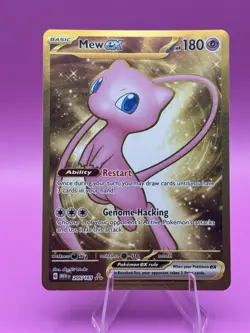 Pokemon Mew EX TCG 205/165 Sv: Scarlet & Violet 151 Holo Hyper Rare NM Condition - Image 1