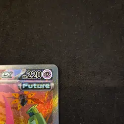 Pokemon TCG Iron Valiant EX Paradox Rift 249/182 Special Illustration Rare - Image 3