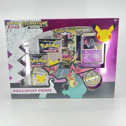 Pokemon TCG Celebrations Collection: Dragapult Prime Box (POK80938) 820650809385 - Image 1