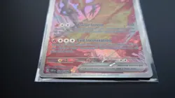 Pokemon Team Rocket's Moltres ex 229/182 SIR Destined Rivals Print Error - Image 3