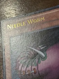 Needle Worm LCYW-EN244 Yugi's World Unlimited Edition Ultra Rare LP - Image 2