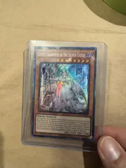 YUGIOH LOVELY LABRYNTH OF THE SILVER CASTLE COLLECTOR'S 1ST NEAR MINT TAMA-EN014 - Image 1