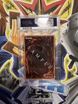 Yu-Gi-Oh SAMPLE Summoned Skull 2002 Promo PSA 9 MINT SDY-004 Store Promo - Image 2