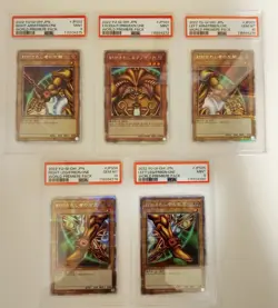 PSA 9 - 10 Exodia the Forbidden One WPP3-JPS01-5 Prismatic Secret YuGiOh Japan - Image 1