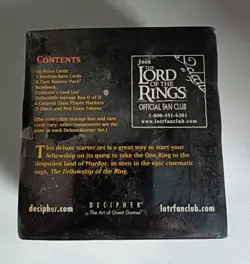Sealed Lord of the Rings Trading Card Game Deluxe Starter Set BRAND NEW - Image 3