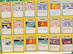 1999 WOTC BASE SET 18 CARD TRAINER LOT LP POKEMON TCG CARDS VINTAGE RARE - Image 1