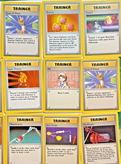 1999 WOTC BASE SET 18 CARD TRAINER LOT LP POKEMON TCG CARDS VINTAGE RARE - Image 3