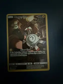 Magnemite & Lt. Surge 242/236 Cosmic Eclipse NM Trainer Secret Rare Pokemon Card - Image 1