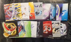 Pokemon Ultra Sun and Moon Veteran's Dual Pack Art Cards LP all 16 - Image 1