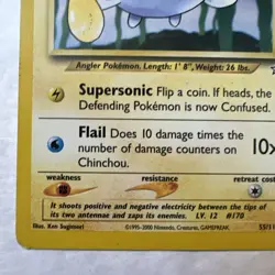 Chinchou 55/111 Neo Genesis Pokemon Card - Image 4