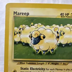 Mareep Pokemon card 65/111 Neo Genesis - Image 2