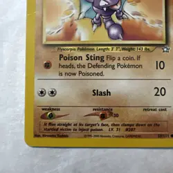 Gligar 59/111 Pokemon Card TCG Neo Genesis Unlimited Vintage - Image 4