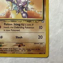 Gligar 59/111 Pokemon Card TCG Neo Genesis Unlimited Vintage - Image 5