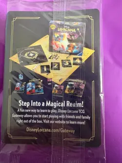 Disney Lorcana IAGO #8 Out of Reach - 2025 D23 Exclusive Card (Sealed) - Image 2