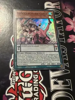 ANGU-EN014 DoSolfachord Cutia Super Rare 1st Edition Mint YuGiOh Card - Image 1