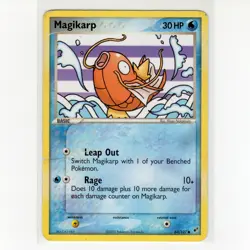 Pokemon TCG Magikarp 64/107 EX Deoxys Regular Common Card EN-DMG 2005 - Image 1