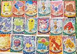 1999 TOPPS POKEMON 18 CARD LOT STARTERS NO DUPS VINTAGE TCG WOTC TV ANIMATION #4 - Image 1