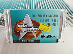 36 Packs - 1996 Star Trek The Next Generation Season 3 Sealed Trading Card Packs - Image 2