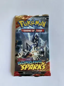 Pokemon Surging Sparks Booster Pack - 10 Cards / Pack - New SEALED! - Image 3