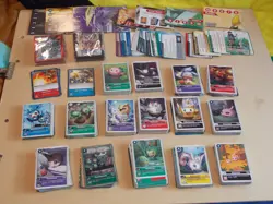 Digimon CCG Loose Starter Deck Mixed Card Lot - Image 1