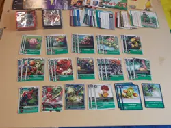 Digimon CCG Loose Starter Deck Mixed Card Lot - Image 3