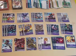 Digimon CCG Loose Starter Deck Mixed Card Lot - Image 5