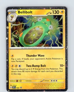 Pokemon TCG Bellibolt Black Star Promo SVP 094 Cosmos Holo Promo Card NM - Image 1