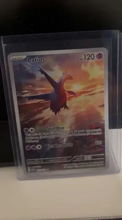 Pokemon TCG Latios 203/191 Surging Sparks Illustration Rare Holo Card 2024 - Image 1