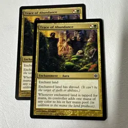 [X2] Trace of Abundance - Alara Reborn Regular Common LP MTG - Image 1