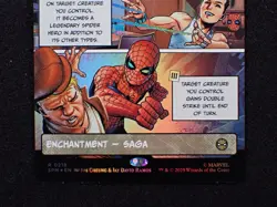 Origin of Spider-Man (Borderless) (Foil) 0218 (R) MTG Marvel's Spider-Man (SPM) - Image 4