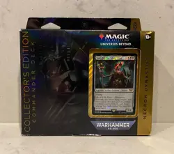 Magic the Gathering: Warhammer 40K Necron Dynasties Collector Commander Deck - Image 1