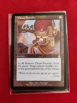 Thran Foundry - Urza's Destiny - MTG Magic - Uncommon - Artifact - Image 1